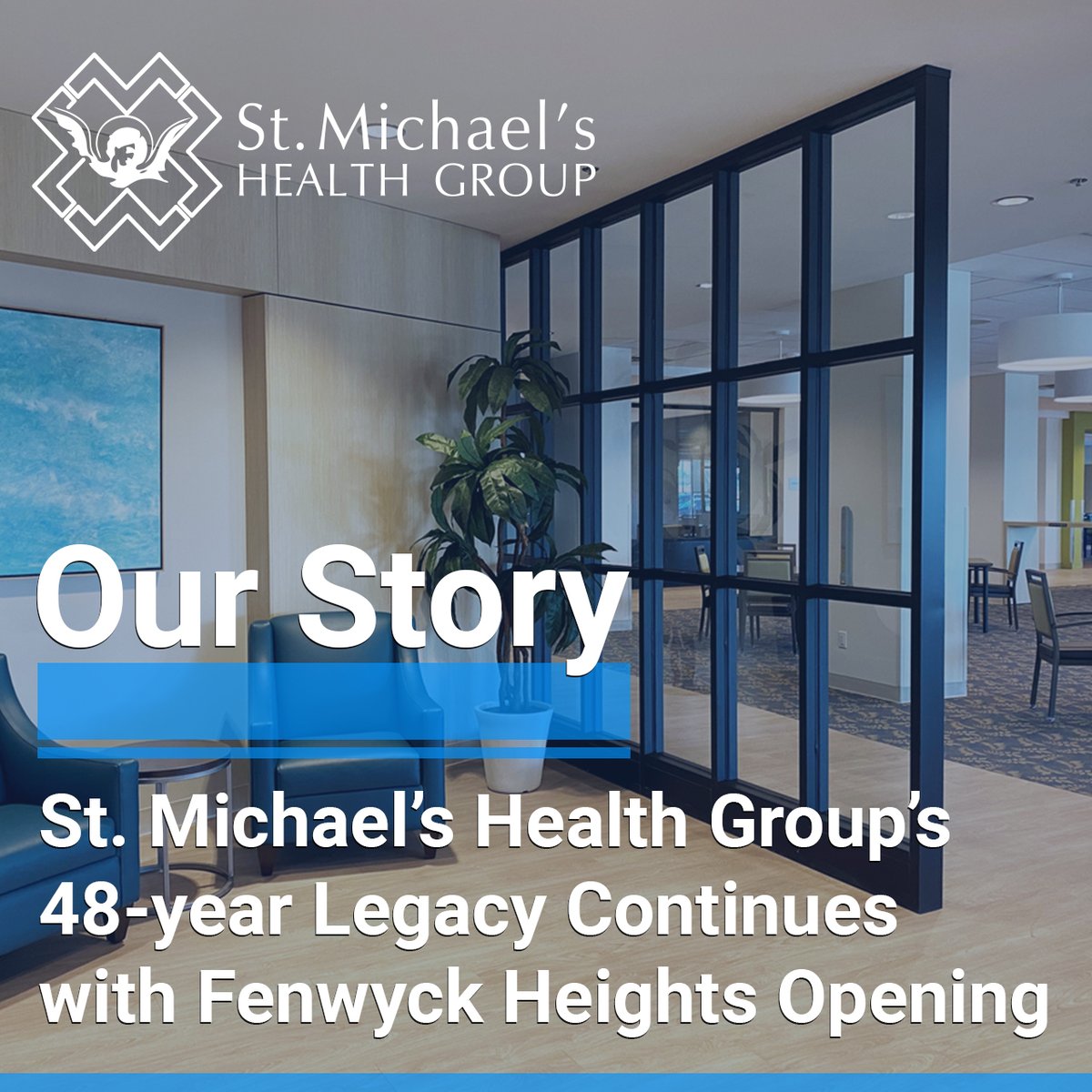 SMHG's tweet image. For over 48 years, St. Michael&apos;s Health Group has been committed to delivering exceptional care to seniors. Our commitment to quality care continues with the opening of our newest location, SMHG Fenwyck Heights, in Spruce Grove. Read our story by visiting businessinedmonton.com/month-and-year…