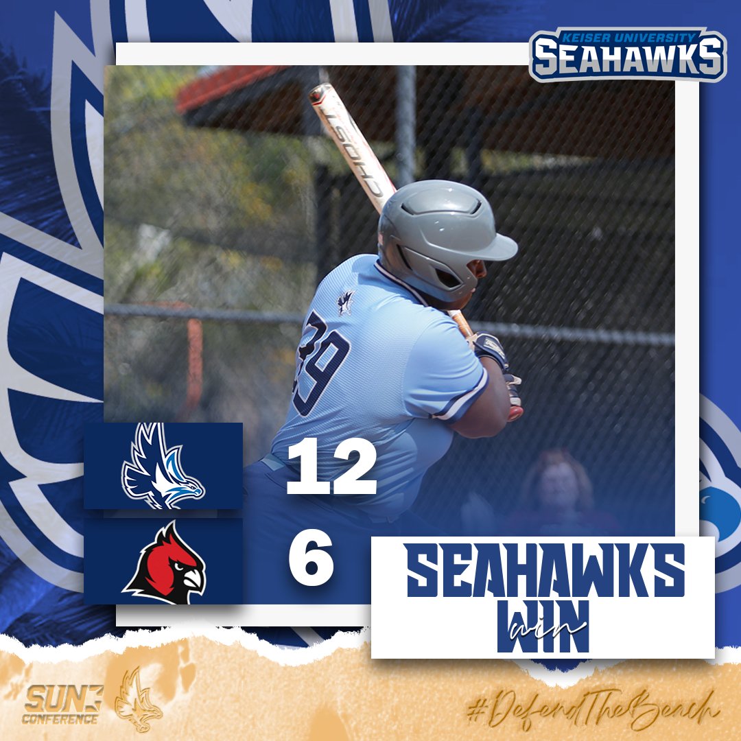 How about those Seahawks???

Keiser takes down (RV) Concordia 

#DefendTheBeach #ChaseFor20