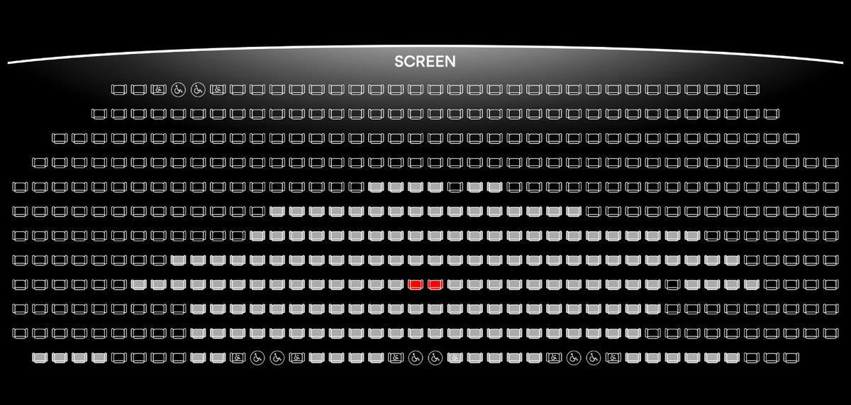 small, daily reminder of why code is leverage

the only 70mm imax in town is completely sold out for dune. every single show. every. single. day, for the next 3 weeks. been keeping an eye for new days added to the schedule. no luck. best seats always gone

but you know, scrapers