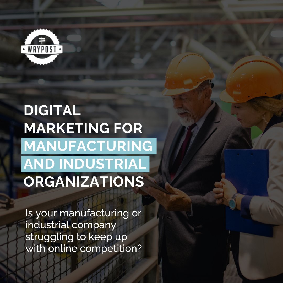 Struggling with online competition for your manufacturing business? Our digital marketing solutions are customized to support your growth goals. Schedule your consultation and competitor analysis today. bit.ly/3wHijDg