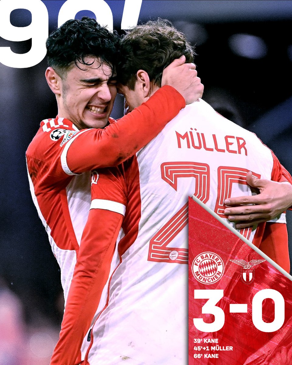 FCBayernEN's tweet photo. Comeback ✔️

Quarterfinals, here we come! 🤩

♦️ #FCBLAZ 3-0 (FT) ♦️ https://t.co/oalgOlQhGh