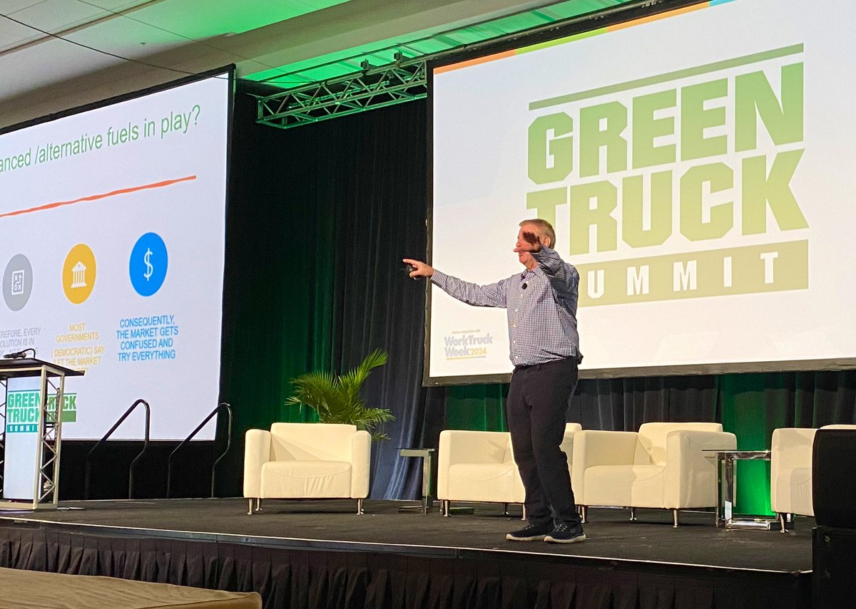 We’re on the ground at @WorkTruckWeek & Green Truck Summit, where electrification & emissions are top of mind #greentrucks24