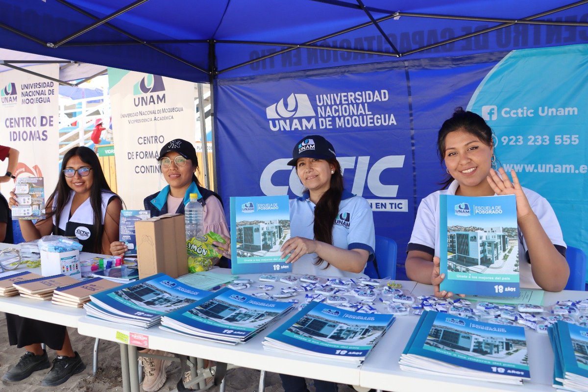UnamPeru's tweet photo. #LaUnamTeInforma | 𝗨𝗡𝗔𝗠 𝗥𝗘𝗔𝗟𝗜𝗭𝗔 𝗔𝗖𝗧𝗜𝗩𝗜𝗗𝗔𝗗𝗘𝗦 𝗗𝗘 𝗣𝗥𝗢𝗠𝗢𝗖𝗜𝗢́𝗡 𝗬 𝗗𝗜𝗙𝗨𝗦𝗜𝗢́𝗡 𝗗𝗘 𝗦𝗨𝗦 𝗖𝗘𝗡𝗧𝗥𝗢𝗦 𝗗𝗘 𝗣𝗥𝗢𝗗𝗨𝗖𝗖𝗜𝗢́𝗡 𝗘𝗡 𝗟𝗔 𝗣𝗥𝗢𝗩𝗜𝗡𝗖𝗜𝗔 𝗗𝗘 𝗜𝗟𝗢 https://t.co/FgJN4crepd