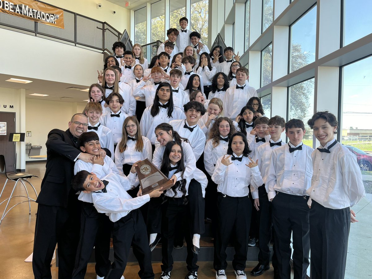 Congratulations to Honor Band for earning superior ratings from all 6 UIL judges! This is their 4th consecutive year to earn a Sweepstakes Award. We are proud of your hard work!
This is the 8th time in 10 yrs both bands earned a Sweepstakes Award!
#MusicforAll #UILCSR