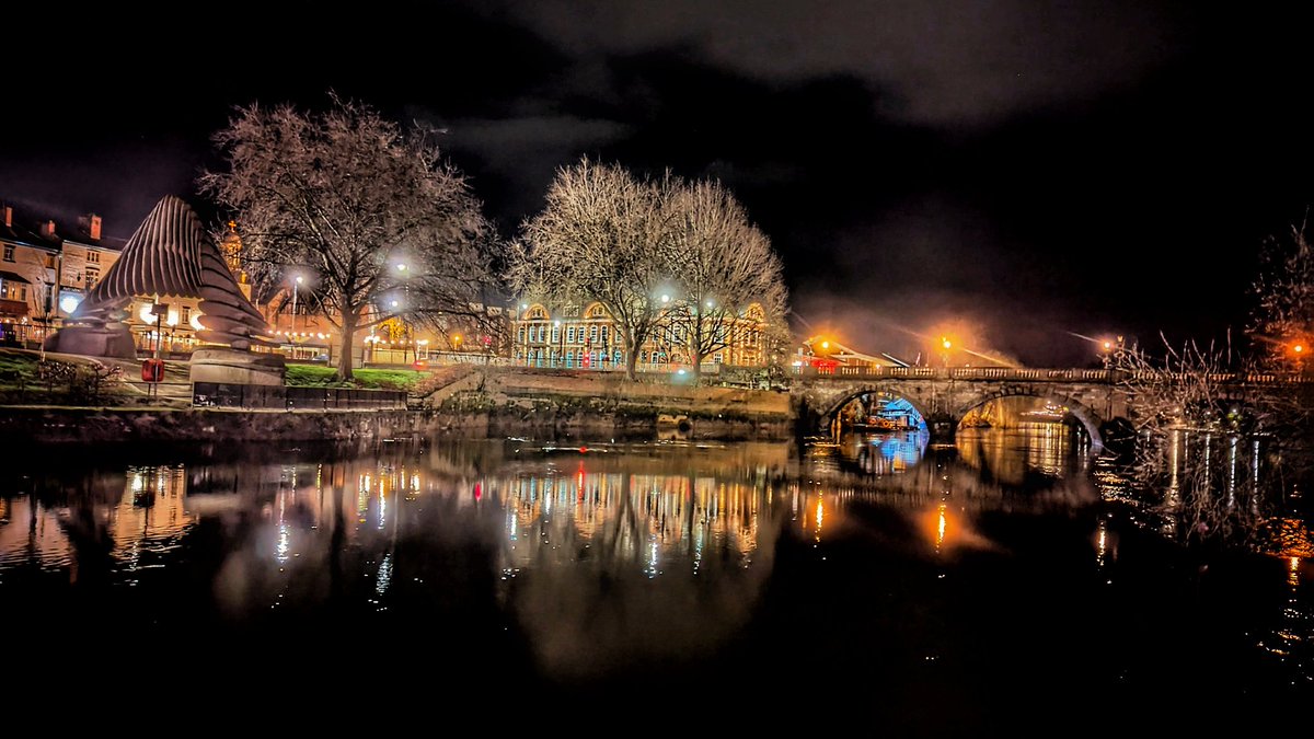 #Shrewsbury at night ❤️