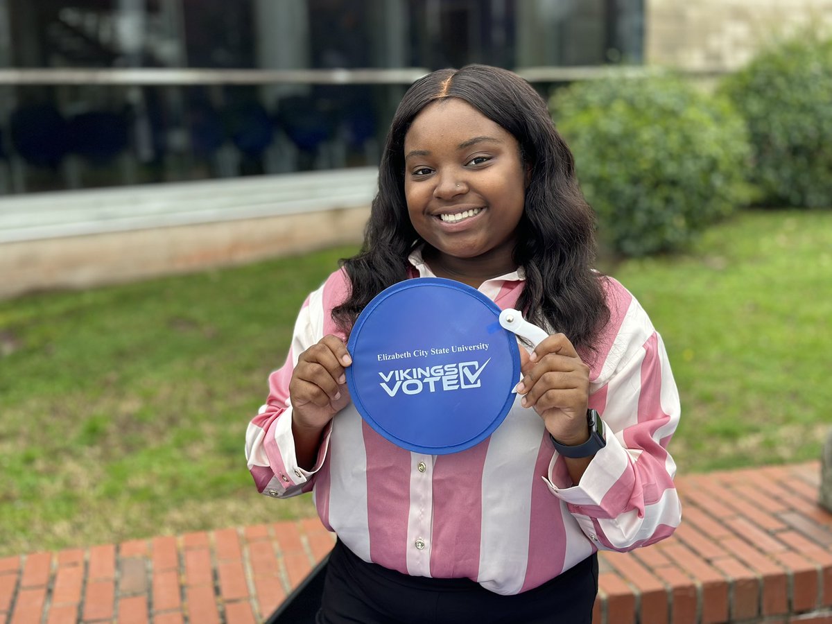 ECSU's tweet photo. Our Vikings are energized and ready to execute their civic duty in voting during Super Tuesday! Did you know that @ECSU is proud to have been awarded the 2023 @allintovote Voter Friendly Campus!
#ECSU #CivicEnagegment #VotingSeason https://t.co/twDEx7kUpC