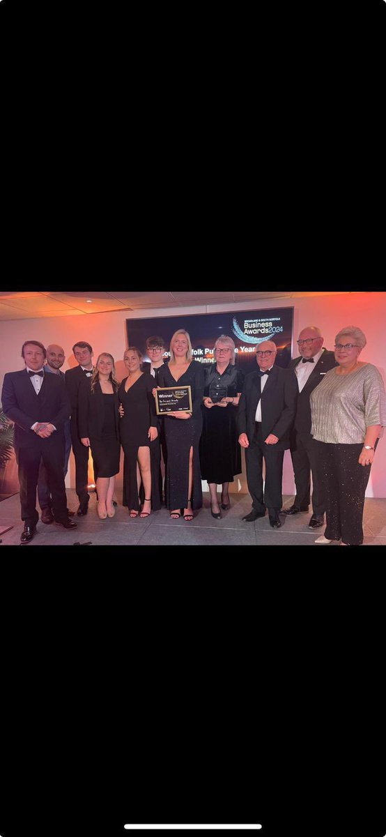 We’ve only gone and won South Norfolk Pub of the Year 2024 again. Thank you to our continued loyal customers. 

#BSNBizAwards