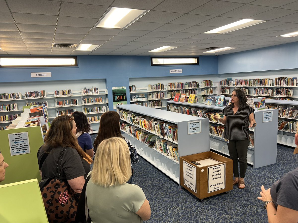 We had a fantastic tour of the Daytona Beach City Island Regional Library. Such a great resource for the area. So lovely too! @CountyOfVolusia