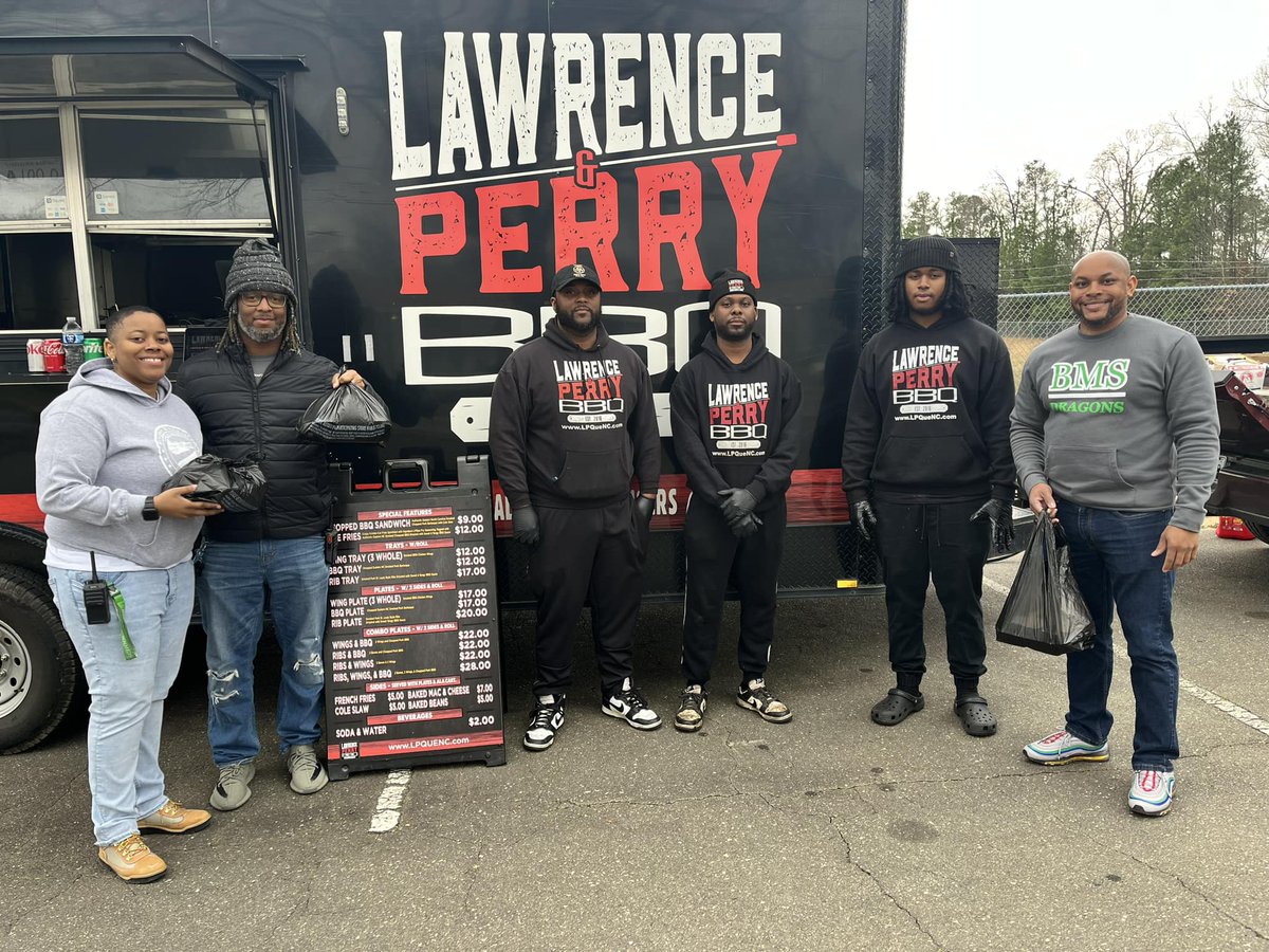 A HUGE thanks to Lawrence & Perry Barbeque, LLC for their amazing food and hospitality last week. On the first and last Friday of each month, our #FoodTruckFriday initiative aims to foster school partnerships with local vendors. Community makes #OurBrogden!