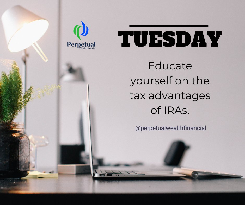 Educate yourself on the tax advantages of IRAs. #IRA #TaxAdvantages #FinancialEducation