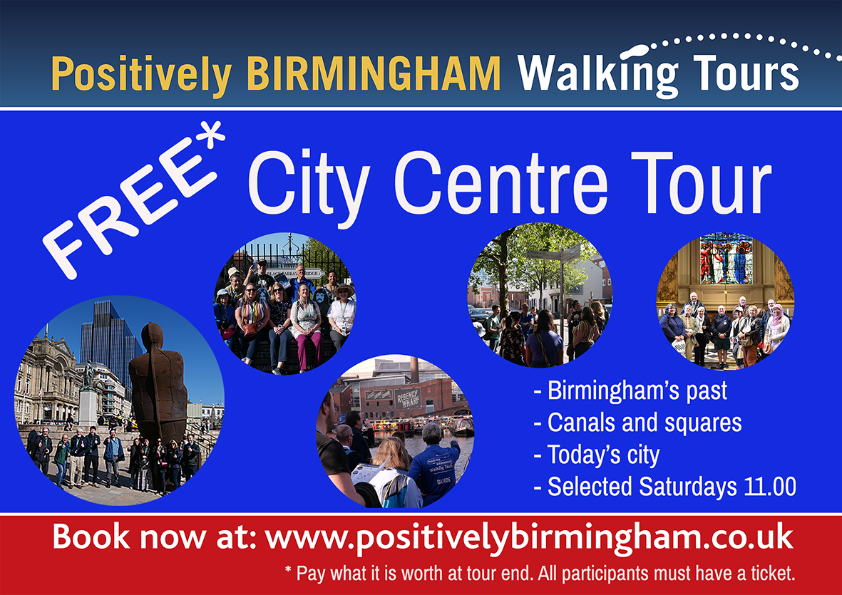 Come and discover a POSITIVE side to #Birmingham this Sat! @GrandHotelBrum @BhamCityCouncil @HyattBham @HGIBirminghamBP @HistoryWM @BirminghamCivic Tickets: …itively-birmingham-shop.myshopify.com/collections/po… @ArtsBrum @visit_bham @westsidebid @westsidebid @JonathanDBerg @FREE_TOUR_BRUM @BusinessLiveWM