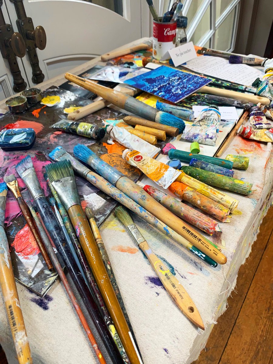 Embark on a visual voyage at Ships of the Sea Maritime Museum and experience the magic of Robert Morris' paintings. Inspired by the greats like Gauguin and Van Gogh. Come admire them before they sail away! #shipsoftheseamaritimemuseum #robertmorris #savannahga #islandlife