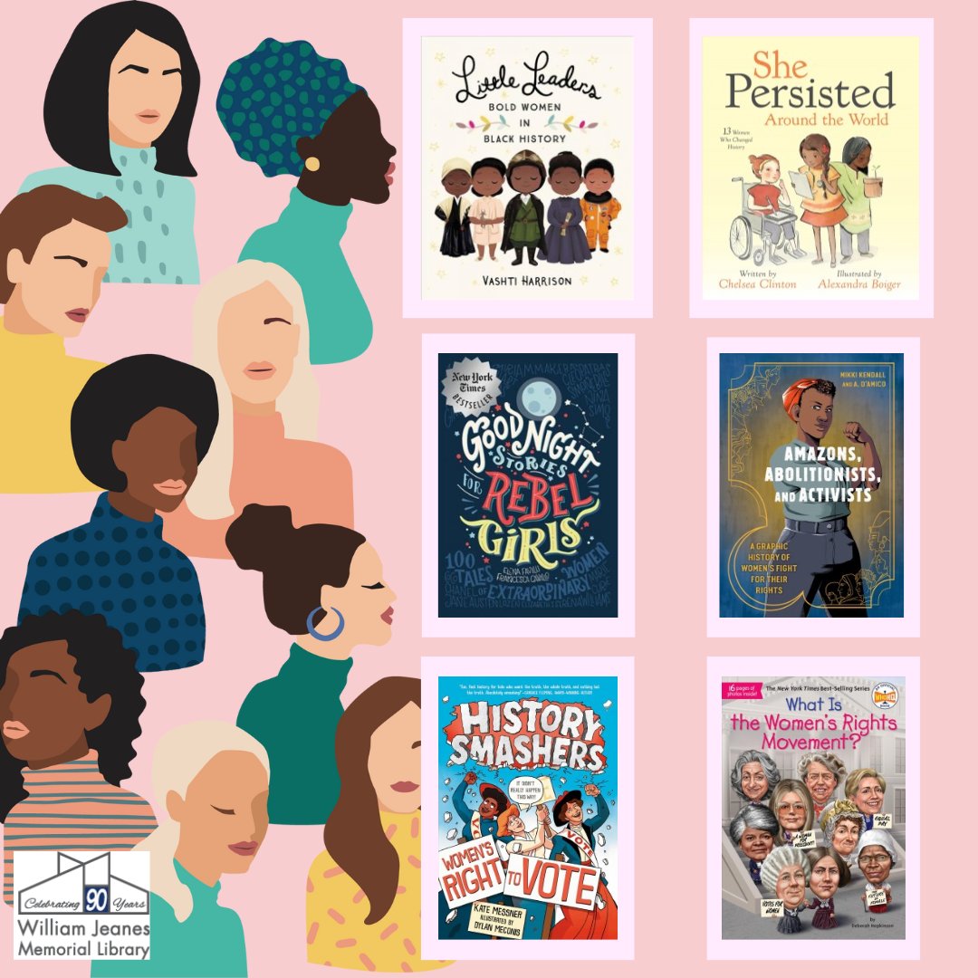 Celebrate Women's History Month by checking out some of these titles!

#PAForward #CivicAndSocialLiteracy