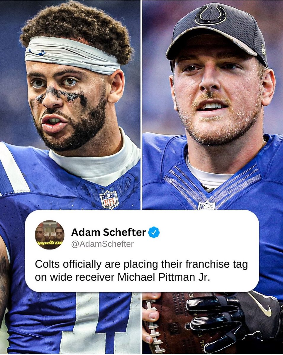 AdamSchefter's tweet photo. First time the Colts have used the franchise tag since 2013 with …. Pat McAfee. https://t.co/rdOFKniGu2