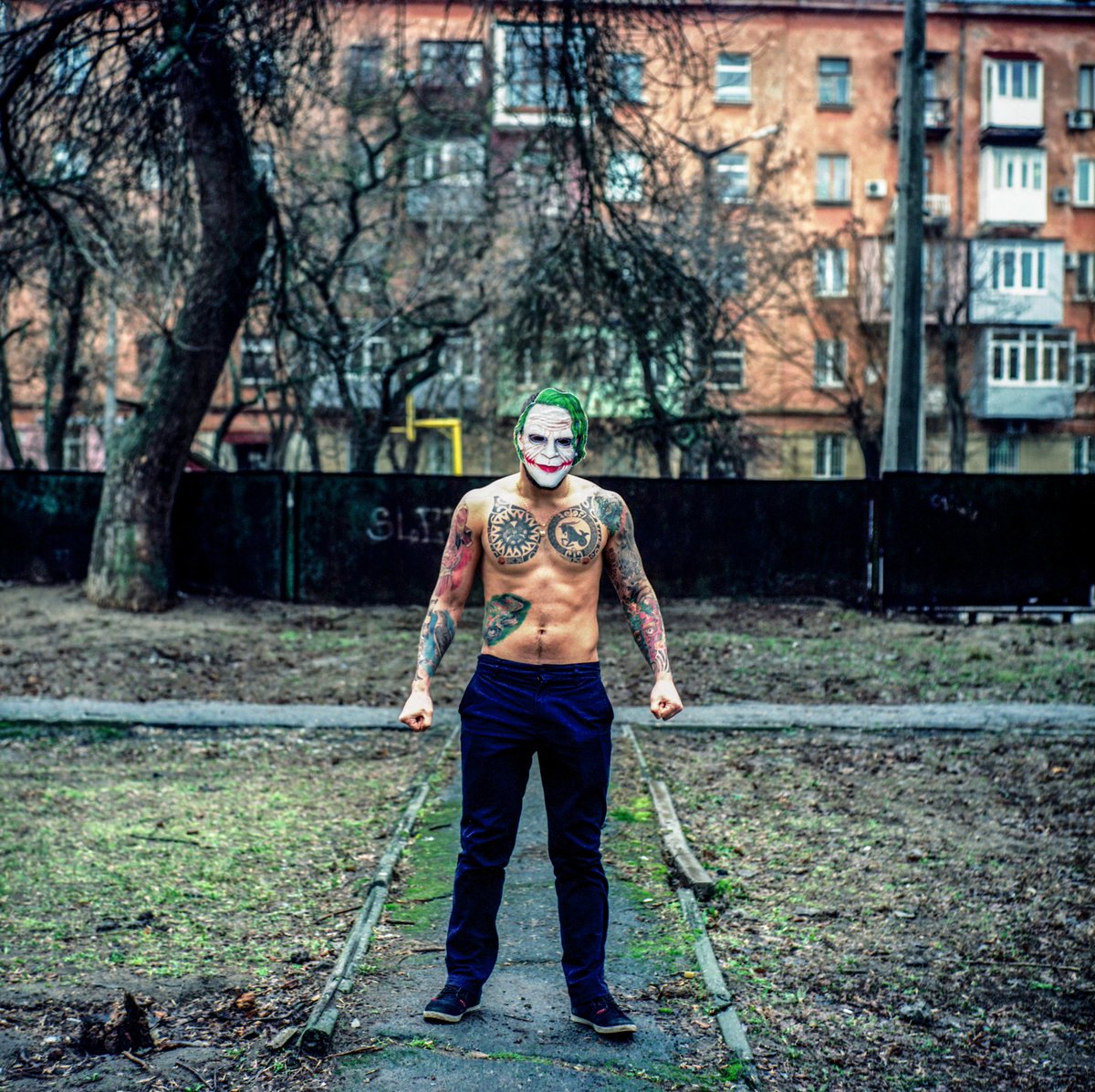 Meta Joker from Ukraine 
From "Superheroes" series
Ukraine, 2014-2015

foundation.app/@melnitchenko1…