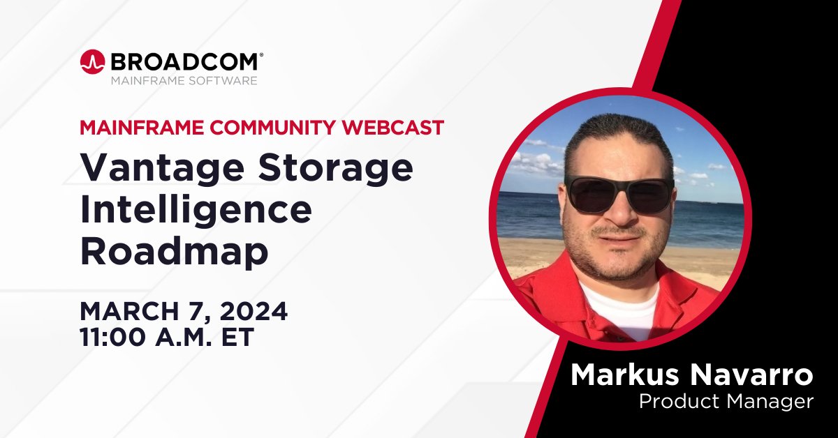 Join product manager Markus Navarro on March 7, 2024 at 11 a.m. ET for our next Vantage Storage Intelligence roadmap for a look at what’s coming down the road, including details on upcoming product functionality, features, and architectural enhancements. bit.ly/3uMSTUg