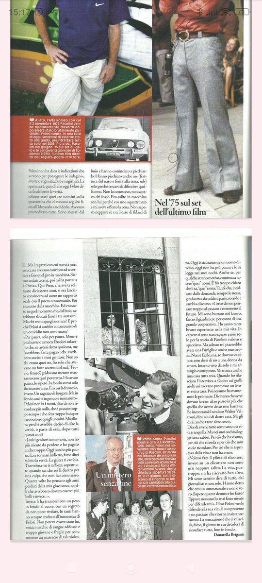 donabriganti's tweet photo. Oggi #pierpaolopasolini avrebbe compiuto 102 anni!
Quando, nel 2007, intervistai Pino Pelosi, ormai morto anche lui, parlai a con una pagina di storia, solo scritta in modo molto confuso da colui che veniva chiamato "Er rana" e avvolta ancora oggi da molti misteri.
#interviste https://t.co/Gjd5wQpxhc