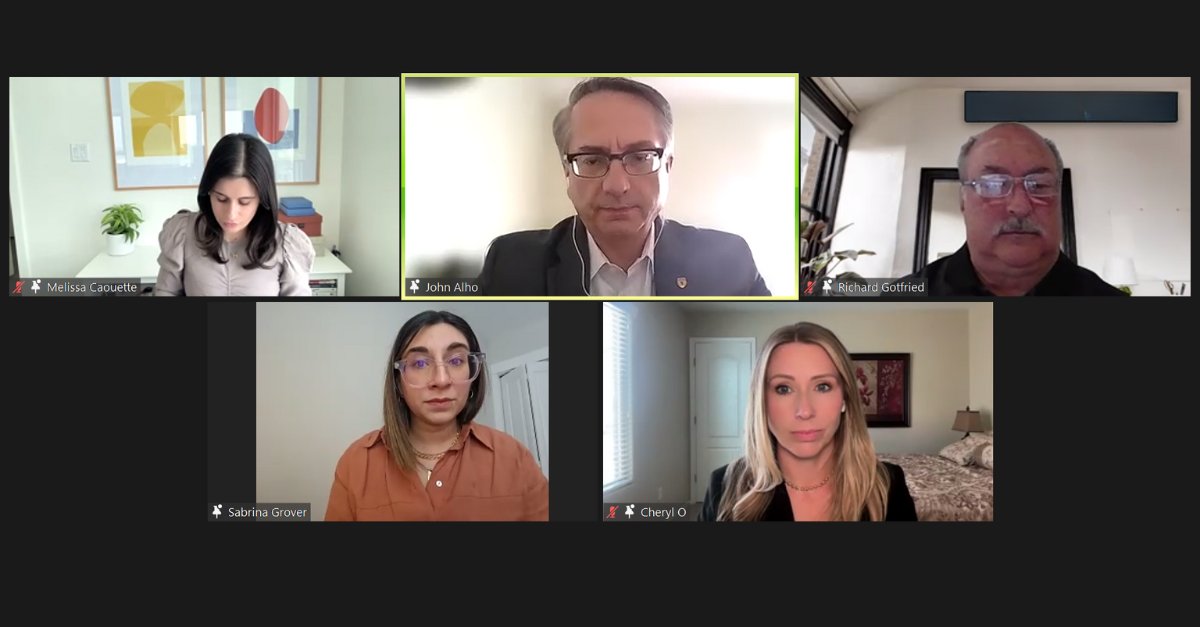 Huge thanks to <a href="/sabrinagrover/">Sabrina Grover</a>, <a href="/cherylanne/">Cheryl Oates</a>, <a href="/RichardGotfried/">Richard Gotfried 高 飛 🇨🇦</a>, <a href="/MelCaouette/">Melissa Caouette</a> and <a href="/JohnGAlho/">John Alho 🇨🇦</a> for a great discussion on what #ABbudget means for nonprofits. Thank you to everyone that tuned in! 
A video link of the budget analysis will be coming soon.