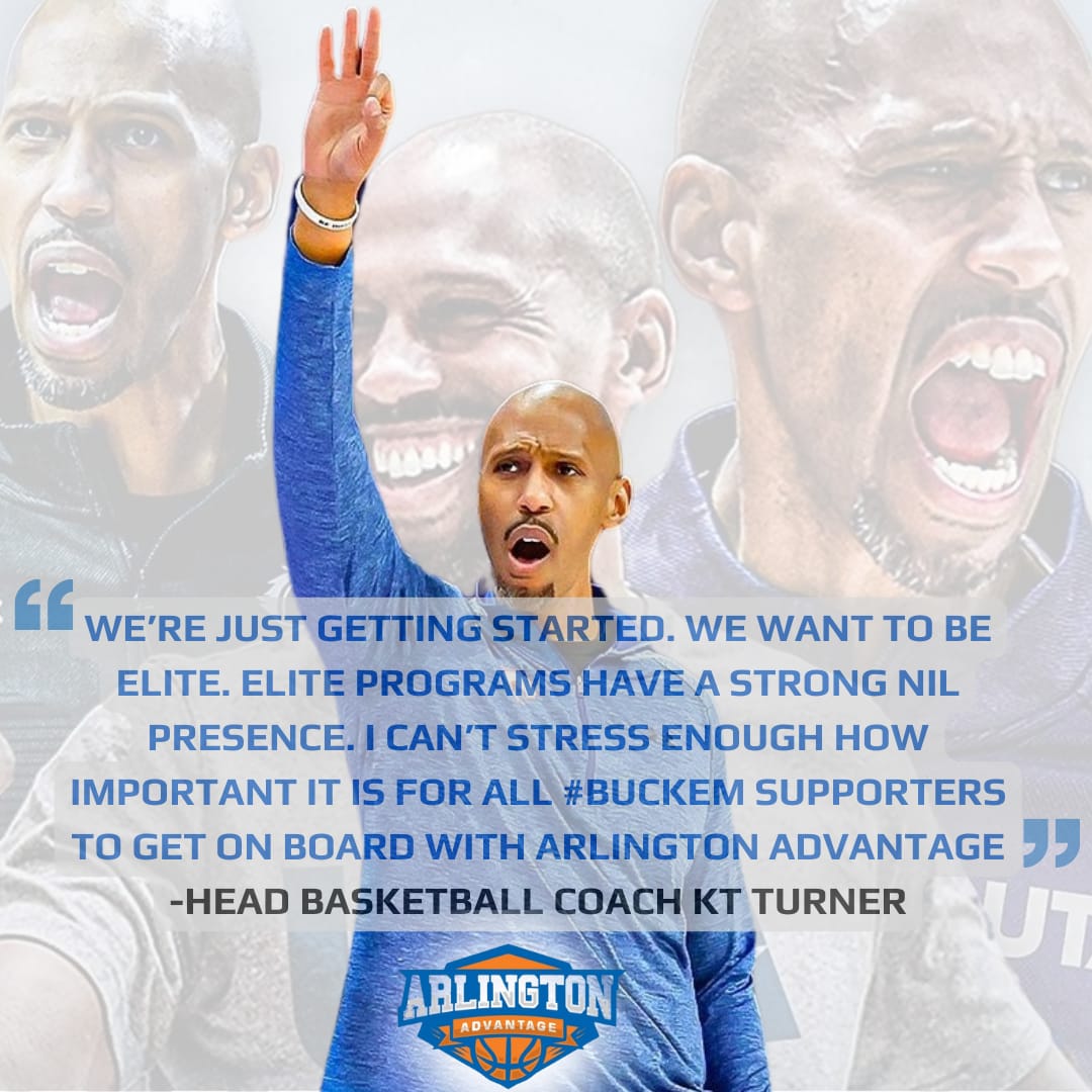 🗣 Take it from the main Maverick. Website coming soon.  In the meantime, if you're riding with UTA Basketball, RT and tell everyone to give us a follow. Arlington Advantage: THE Collective for UTA Basketball.

#Buckem 
#UTANIL
#TeamKT