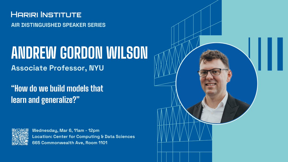 I'm excited to be speaking tomorrow at Boston University, as part of their distinguished speaker series. My talk will be on prescriptive foundations for building autonomous intelligent systems. Talk details: bu.edu/hic/air-distin…