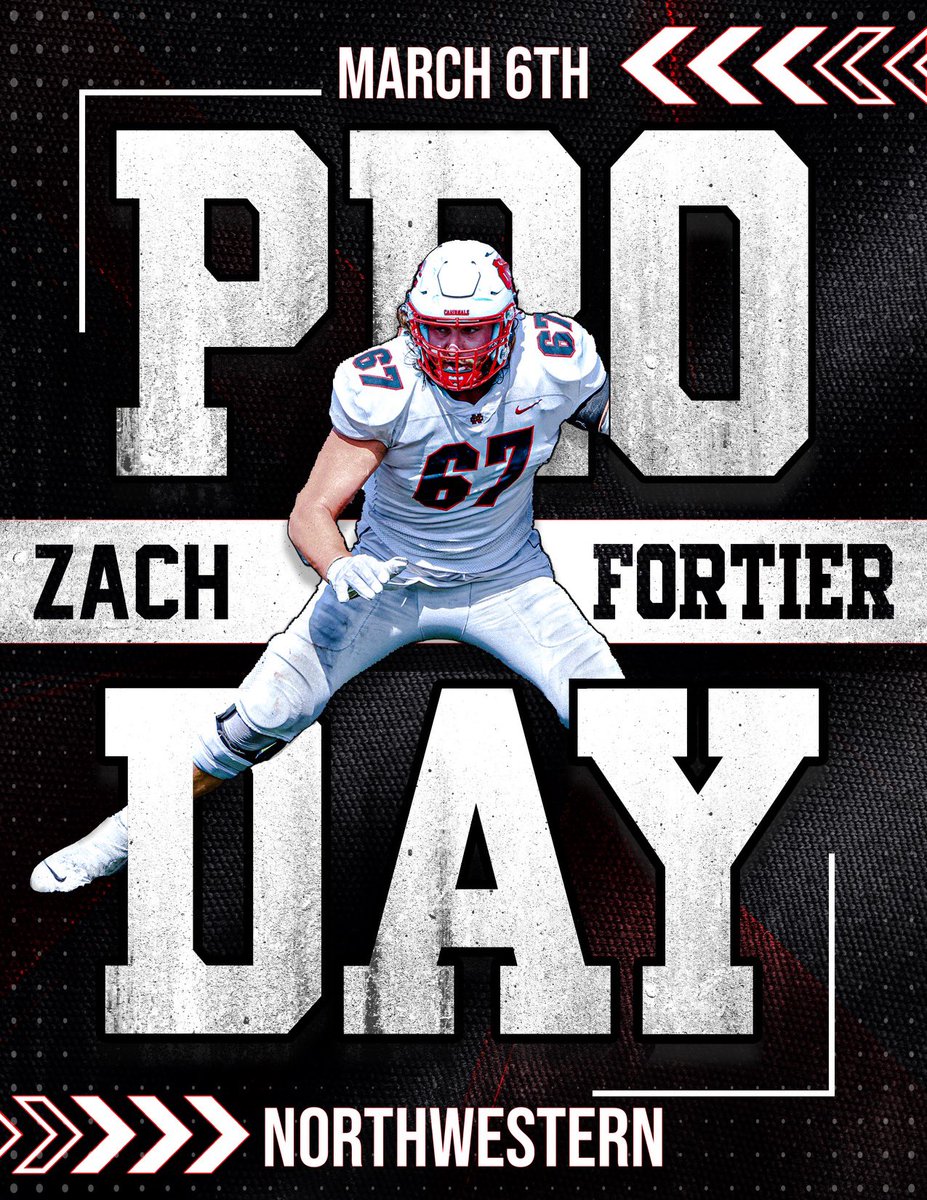 Cardinal Family! Join us tomorrow March 6th as we support DeAngelo Hardy and Zach Fortier compete for their Pro Day at Northwestern! Go kill it fellas! #GoCards