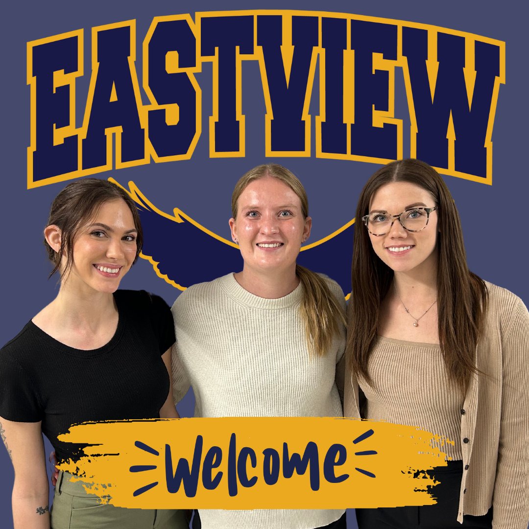 There's a few new Eagles flying around the nest for the next few weeks. We are lucky to have Ms. Beauchamp, Ms.Rue and Ms.Townsend completing their education degree at Eastview! If you see them around the school (or at parent teacher interviews) make sure you say hello.