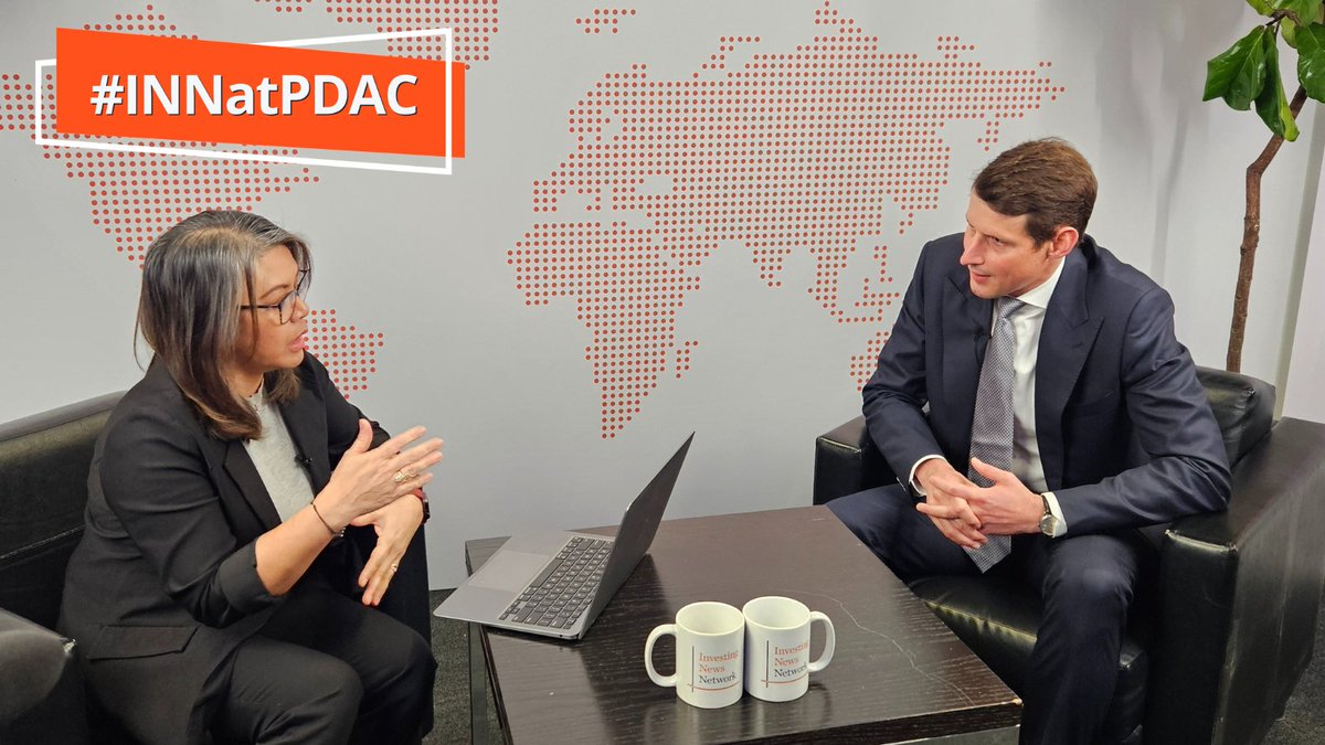 INN_Resource's tweet photo. Great conversations with @JindaleeL and #TrueNorthCopper at #PDAC2024. Don't forget to subscribe to our YouTube channel for their full interviews!