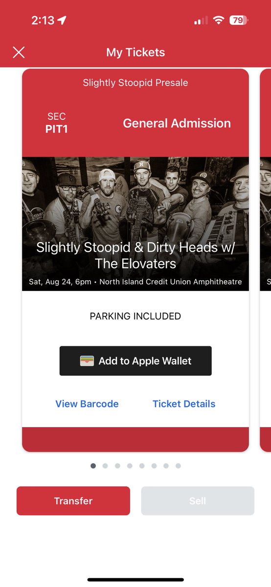 Can’t wait to see my home town boys, <a href="/SlightlyStoopid/">Slightly Stoopid</a>, play with <a href="/DirtyHeads/">Dirty Heads</a> later this year. Went full send on the pit tix!