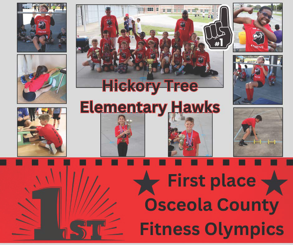 Congratulations Hawks on your FIRST-PLACE win at Fitness Olympics. HTE is so proud of you all.