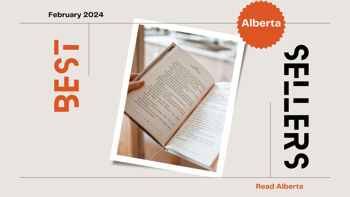 February's best selling books are here! Is your favourite on the list? Discover titles by @RedBarnBooksCA, @newestpress, #BrushEducation, @UAlbertaPress, #CanadianLiteratureCentre, #UCalgaryPress, @fhbooks! tinyurl.com/2tx6wav3 #ReadAlberta #AlbertaBooks #AlbertaPublishers