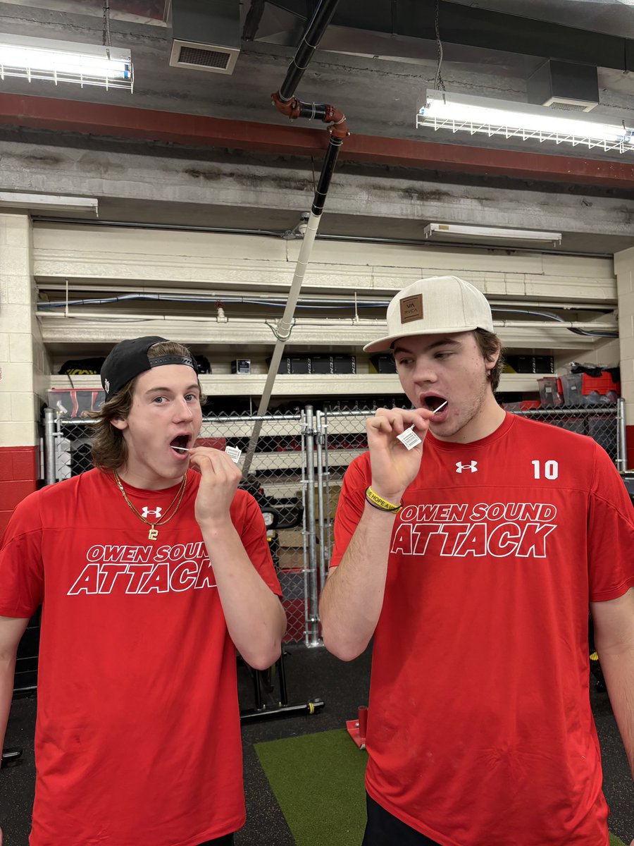 Eight players from the <a href="/AttackOHL/">Owen Sound Attack</a> have joined Canadian Blood Service stem cell registry with help from Player Ambassador <a href="/eburroughs29/">Ethan Burroughs</a> .

Joining the registry is free and easy and only takes a few minutes. Don’t wait! Order your stem cell kit today at blood.ca/HGB.