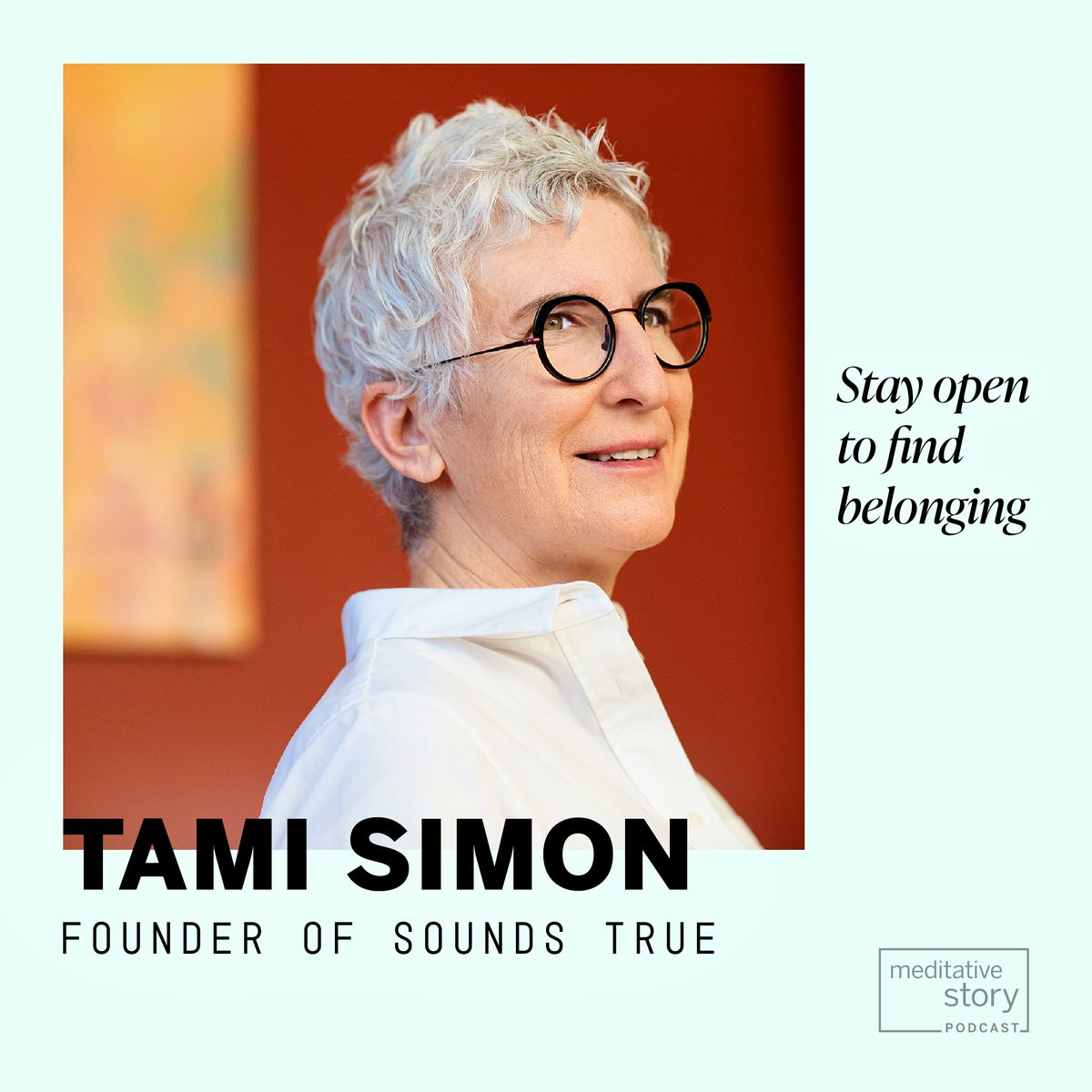 Meditative Story (@meditativestory) on Twitter photo Founder of <a href="/soundstrue/">Sounds True</a> Tami Simon has gone through much of her life feeling like an alien, yearning to discover where she fits in.
Today, she shares how an otherworldly experience taught her she can tune into the frequency of finding belonging.
Listen: listen.meditativestory.com/tami Founder of <a href="/soundstrue/">Sounds True</a> Tami Simon has gone through much of her life feeling like an alien, yearning to discover where she fits in.
Today, she shares how an otherworldly experience taught her she can tune into the frequency of finding belonging.
Listen: listen.meditativestory.com/tami
