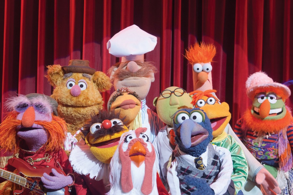 About the only time we aren't the weirdest ones in the room are when we hang around with @TheMuppets. Thankfully, we'll always be the grooviest in the room!