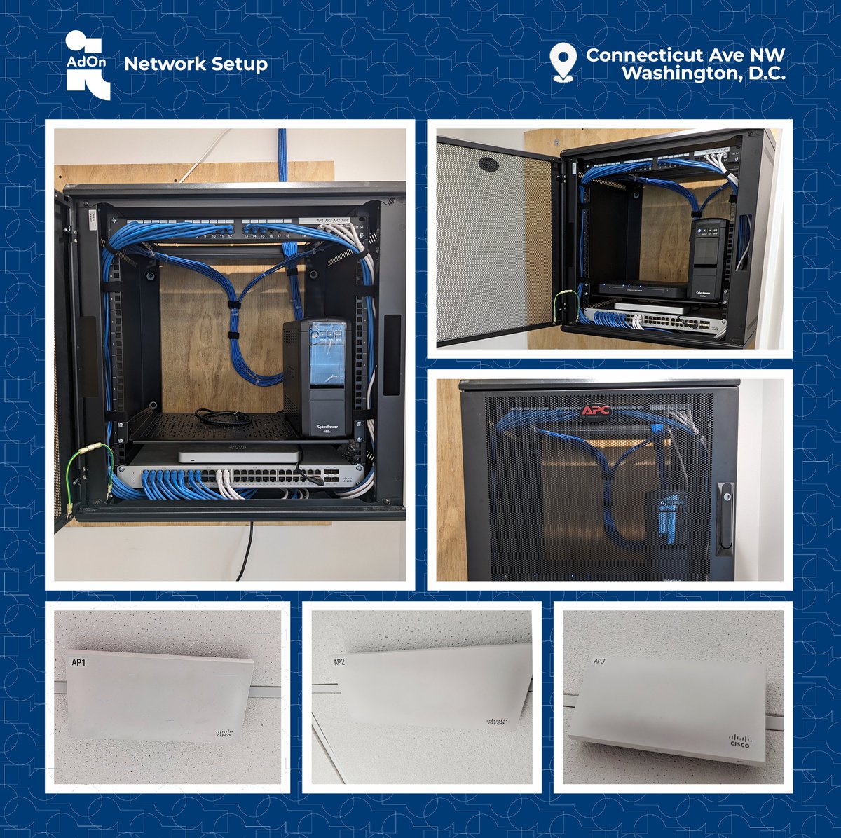 _ITAdOn's tweet image. Transforming chaos into connectivity! 🌐 Our latest network installation project is bringing seamless communication to life. From cables to connections, we&apos;re building bridges in the digital landscape. 💻🔗  #NetworkInstallation #ConnectivityMatters #ITSupport #ITServices #ITAdOn
