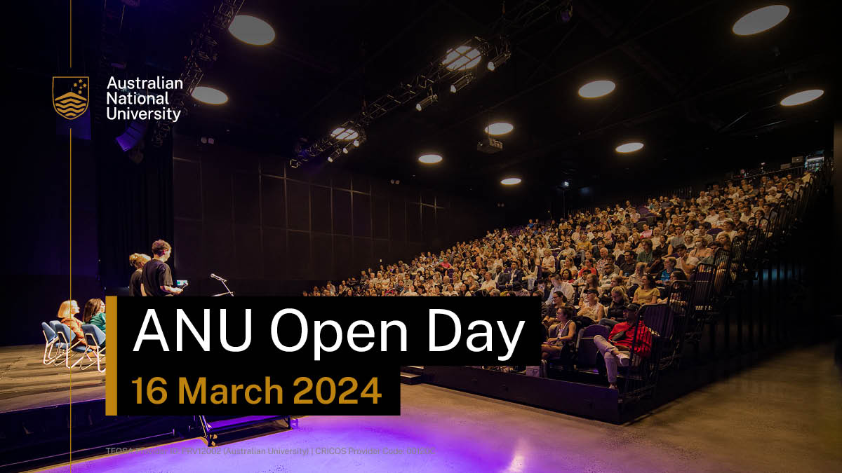 Register now for Open Day 2024 at @ourANU and explore our beautiful campus, chat to students, and ask questions about our degrees and courses. 
This is your place to shine. 
Register now: openday.anu.edu.au
#Canberra #ouranu #anuopenday2024 #studyinaustralia #australia