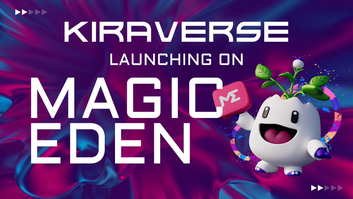 KIRAVERSE (@kiraversegame) on Twitter photo "The Box" FREE MINT is launching on Magic Eden🤝
Next week, March 13th, we've partnered with <a href="/MagicEden/">Magic Eden 🪄</a> for the release of our 888-piece collection on their newly introduced ETH Launchpad! "The Box" FREE MINT is launching on Magic Eden🤝
Next week, March 13th, we've partnered with <a href="/MagicEden/">Magic Eden 🪄</a> for the release of our 888-piece collection on their newly introduced ETH Launchpad!