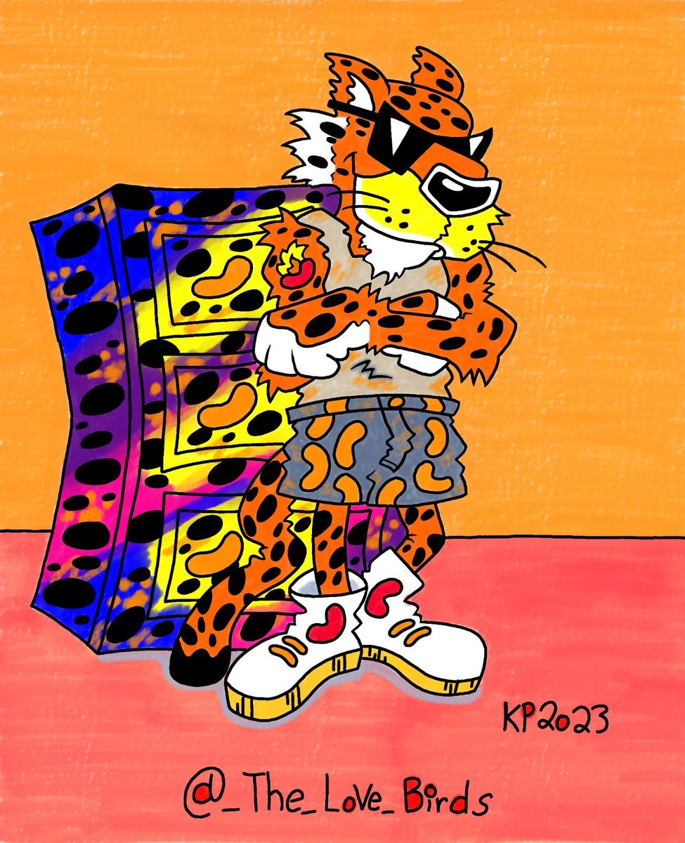 Spoonkie_'s tweet image. It Ain&apos;t Easy Being Cheesy #CheeseDoodleDay
🔥🧀

#ChesterCheetah #Cheetos #digitalart #weirdholiday