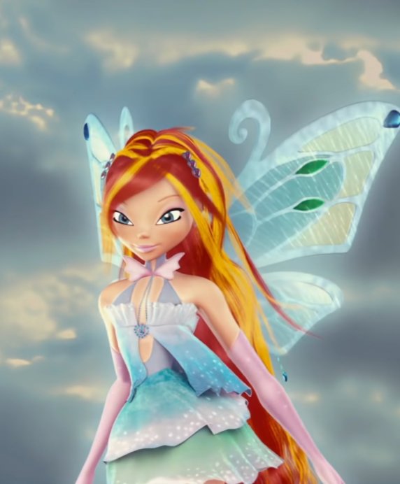 When you realize Bloom's Enchantix dress isn't really a dress, but a skin  tight, deep V neck, low cut bodysuit romper with a double layered skirt  over it, and essentially a short