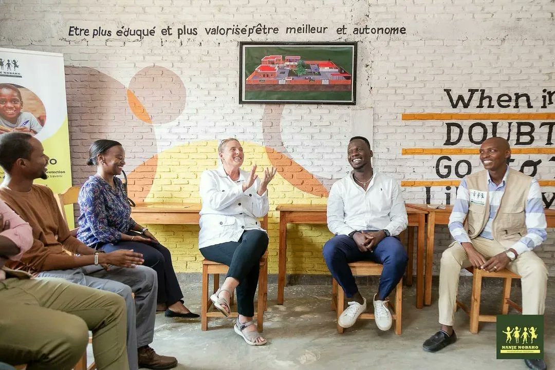 Not one to get hugely emotional but it's with a heart full of gratitude that I'm bidding farewell, as the founder &amp; ED of @JSBM_Burundi, to one who, once a stranger became a friend and a mentor, Mrs Karin Ehlert, former Public Affairs Officer at the <a href="/US_Emb_Burundi/">U.S. Embassy Burundi</a>.