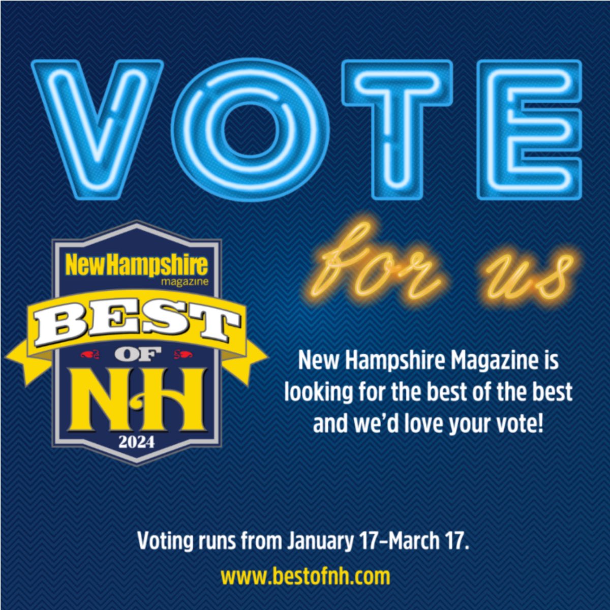 Vote for Strawbery Banke Museum as "Best Museum" for New Hampshire Magazine’s Best of NH 2024! Use the link below to write in "Strawbery Banke Museum" as "Best Museum" for #66. Cast your vote once before March 17, 2024. 
surveymonkey.com/r/LNCVT3D