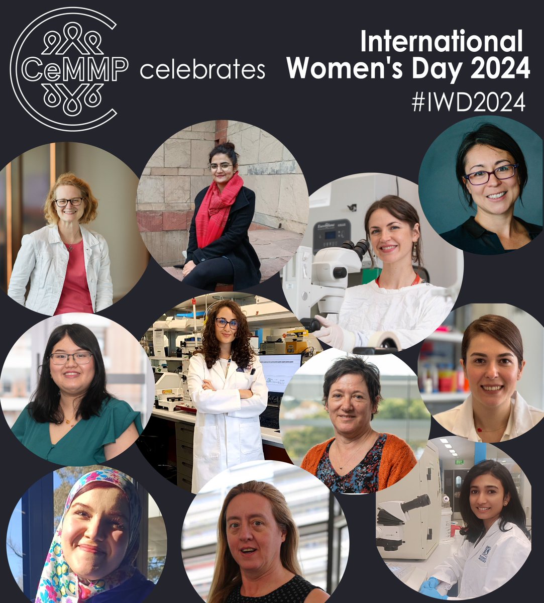 Kicking off #IWD24 week by celebrating the amazing female researchers in our Centre. 
For the rest of the week we will be sharing profiles of these amazing #women as we work towards a future of equality and inclusivity! 👏💪

Repost, support and spread the good vibes!