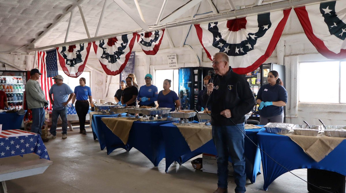 ECO's affiliate shipyard, Gulf Ship, was honored to host a barbecue for Congressman Mike Ezell @RepEzell and Gulf Ship's hardworking production team. Gulf Ship is proud to play a role in supporting Mississippi's workforce and community!