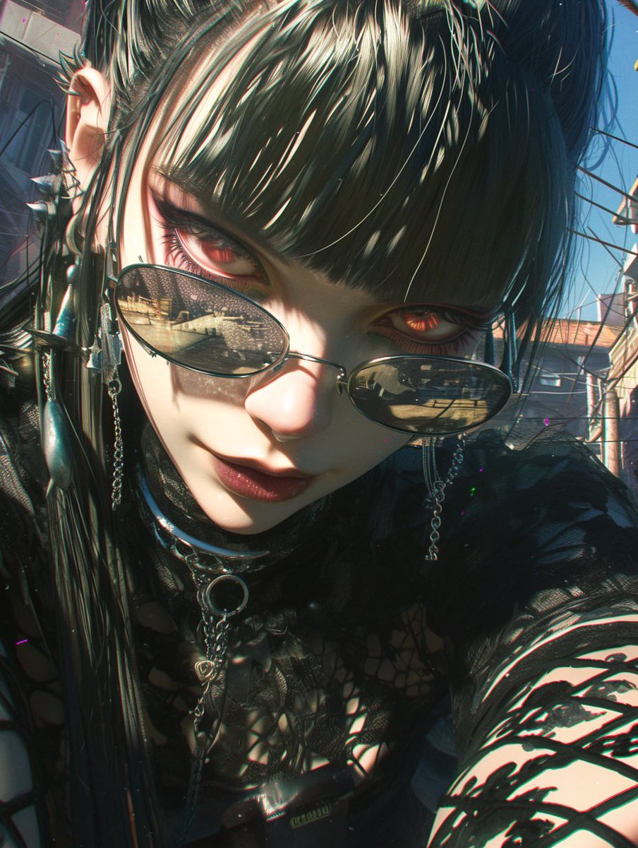 Can you keep a secret❓
I can see other dimensions🤫
#AIイラスト