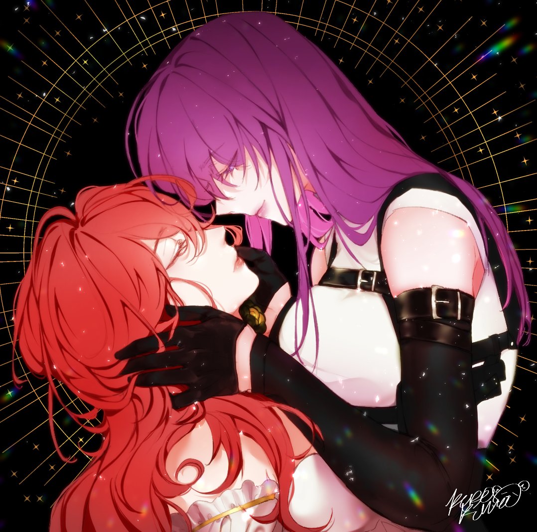 _k_kuro's tweet photo. #kafhime 💜❤️ Lil blood warning in the next one. https://t.co/zpCfbczjau