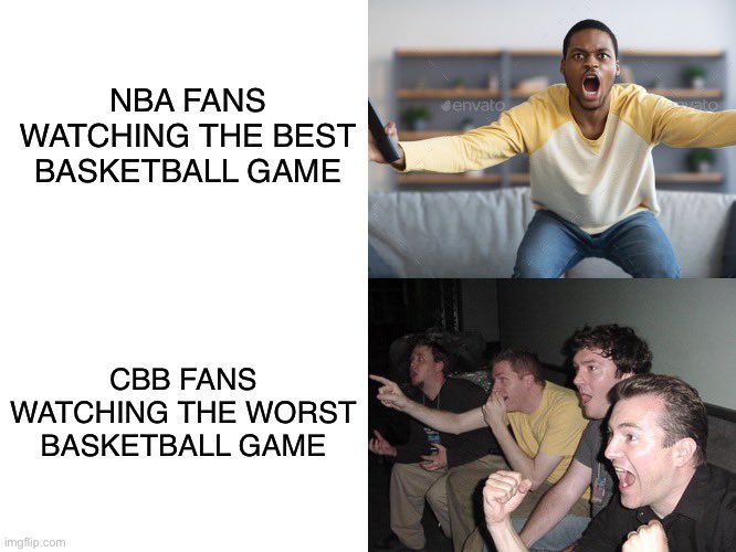 NCAABuzzerBters's tweet image. I’m convinced NBA Fans don’t even like basketball