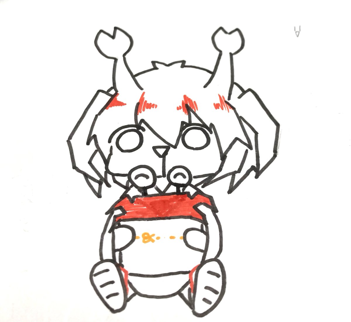 EveCanni's tweet photo. 私はみなさんのアイコン画像を描いたので、私はみなさんからアイコン画像を集る権利があるはず（ここで唐突に歴代鰕鰢ちゃんの再掲） https://t.co/4Q6BJhX83F