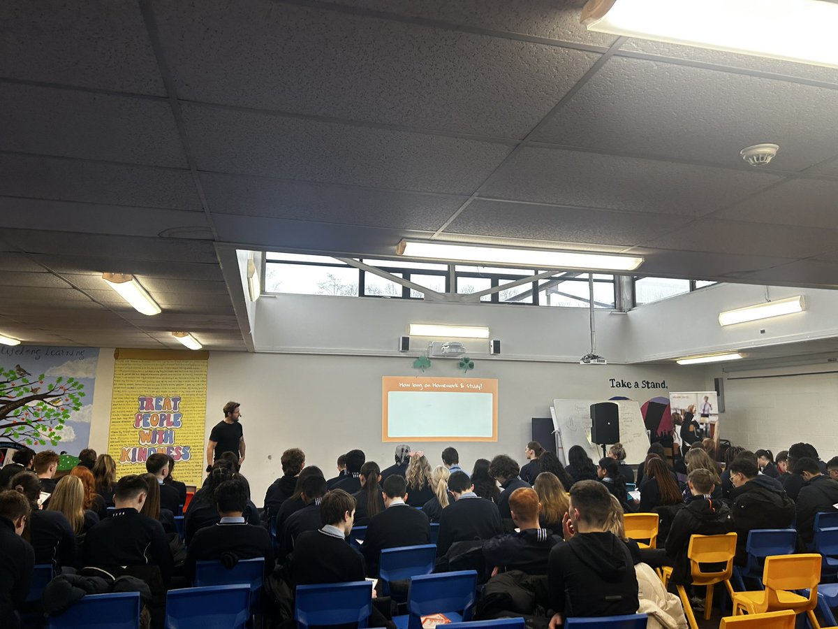Thank you to @RayseTheGame for working with our 3rd and 6th years today. ✨
Very inspiring and motivating! 

#ExamSuccess #YouGotThis #StayFocused #KeepPushing #BelieveInYourself #StudyHard #AceTheExam #SuccessAhead #DreamBig