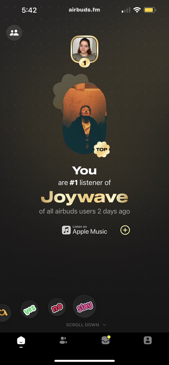 meltedsand's tweet photo. @joywave see u sunday 🥰 https://t.co/25uKAqqQ4c