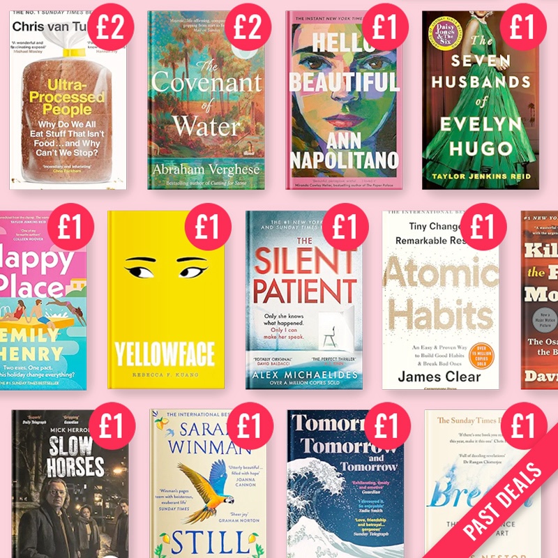 BookBub's tweet photo. The biggest ebooks for £1. ✨