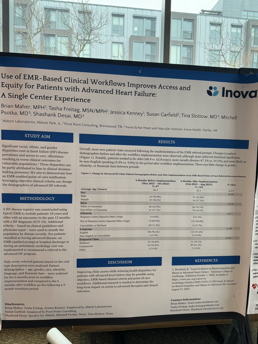 Inova coming in HOT 🔥 at THT2024. Learning from the best! @ShashankSinhaMD @PalakShahMD @vbluml @InovaHealth @mpsotka @JamieLWKennedy